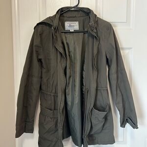 Bass Khaki Hooded Parka